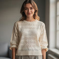 Camicia lavorata maniche corte